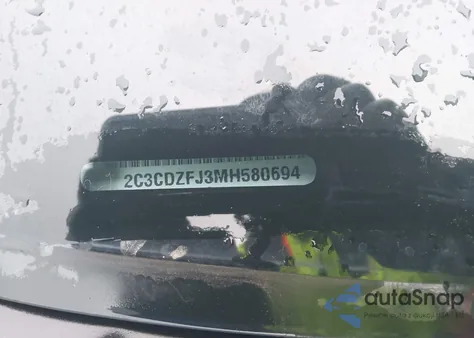 2021 Dodge Challenger R/T Scat Pack Widebody из США, поврежденный, VIN 2C3CDZFJ3MH580694